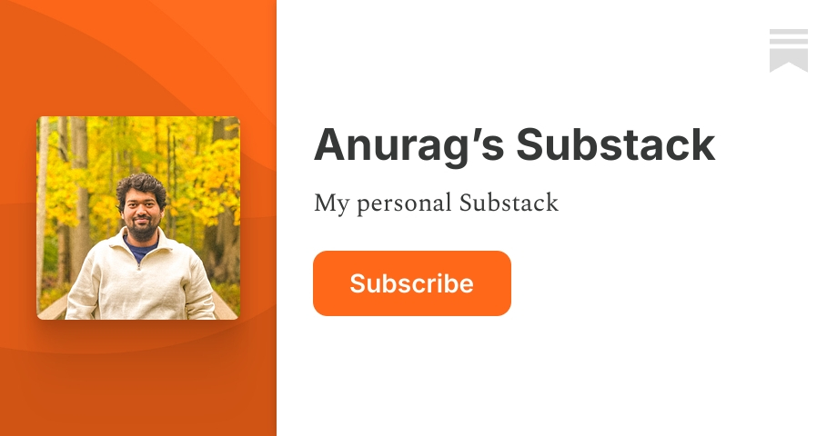 Anurag Mishra Substack thumbnail